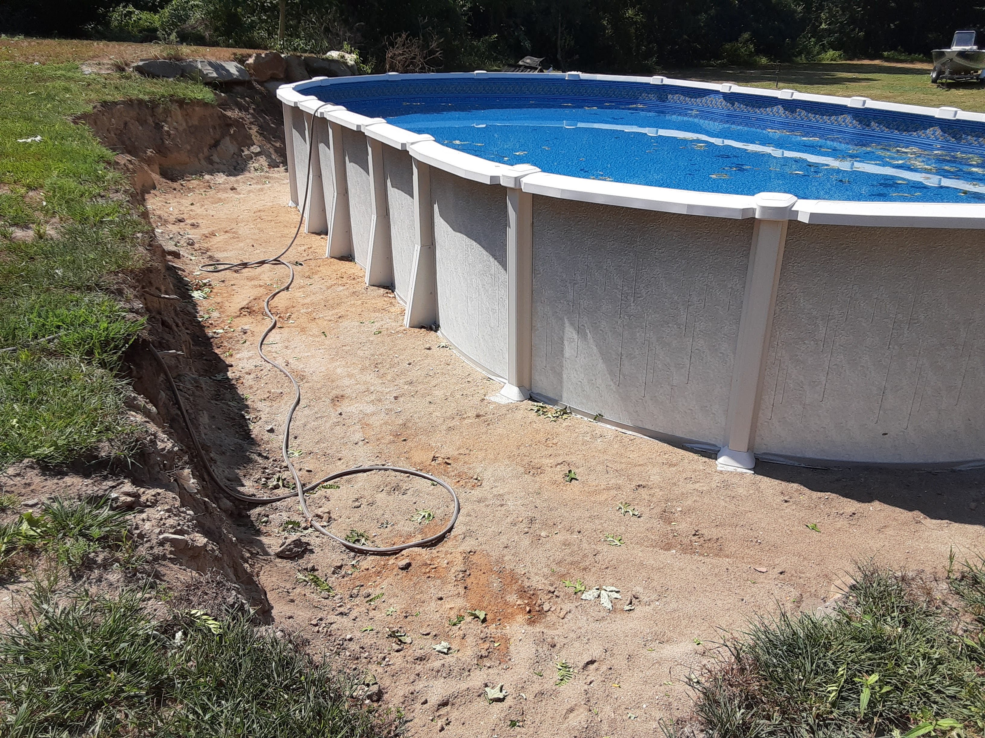 Pool Day. Pools Patios Decks & More process step